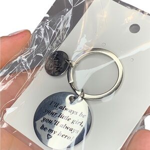 Daughter to mother keychain